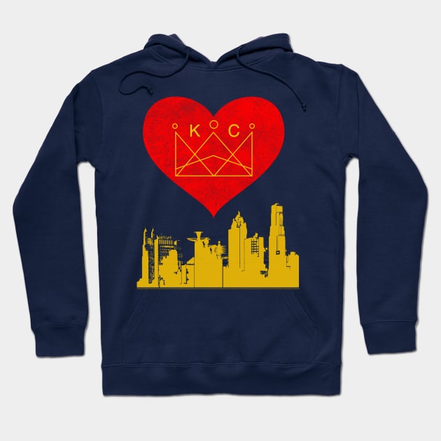 We Love Kansas City 2 Hoodie by KC1985